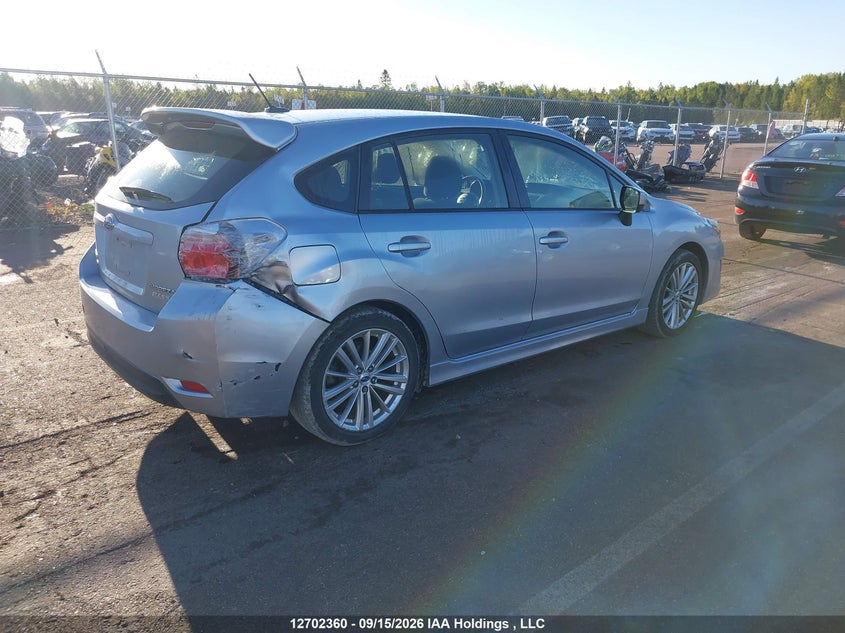 Vin: jf1gpal60fh323240, lot: 3107947, subaru impreza 2.0i sport package 20154