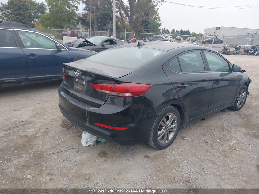Vin: kmhd84lf6hu396467, lot: 3108001, hyundai elantra gl 20174