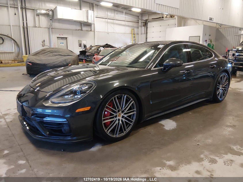 2018 Porsche Panamera Turbo, Water, IAAI, VIN WP0AF2A72JL141968 — photo 2