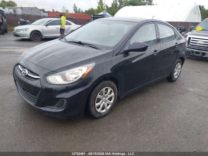 Vin: kmhct4ae7eu771881, lot: 3108050, hyundai accent gls/gs 20142