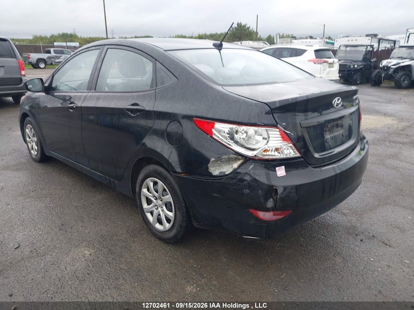 Vin: kmhct4ae7eu771881, lot: 3108050, hyundai accent gls/gs 20143