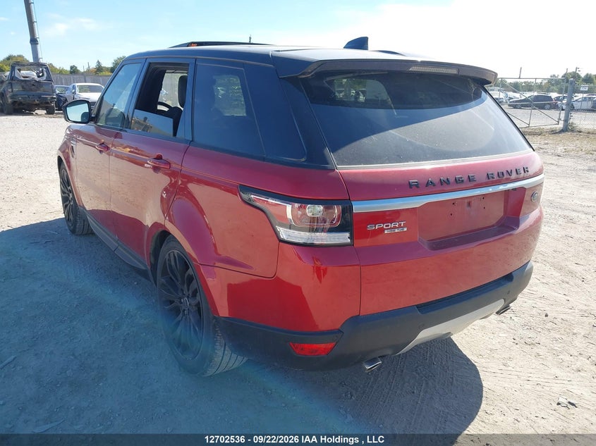 Vin: salwr2fk3ha146749, lot: 3108126, land rover range rover sport hse 20173