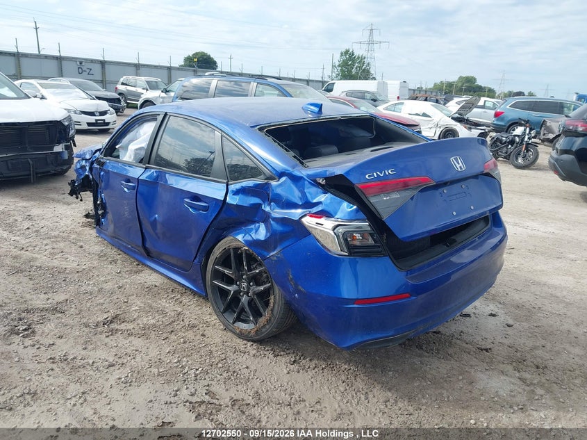 Vin: 2hgfe2f52nh115245, lot: 3108141, honda civic sport 20223