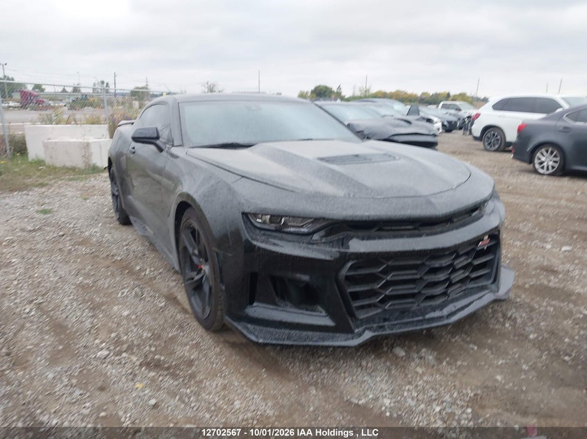 2019 Chevrolet Camaro Ss, Water, IAAI, VIN 1G1FH1R78K0154699