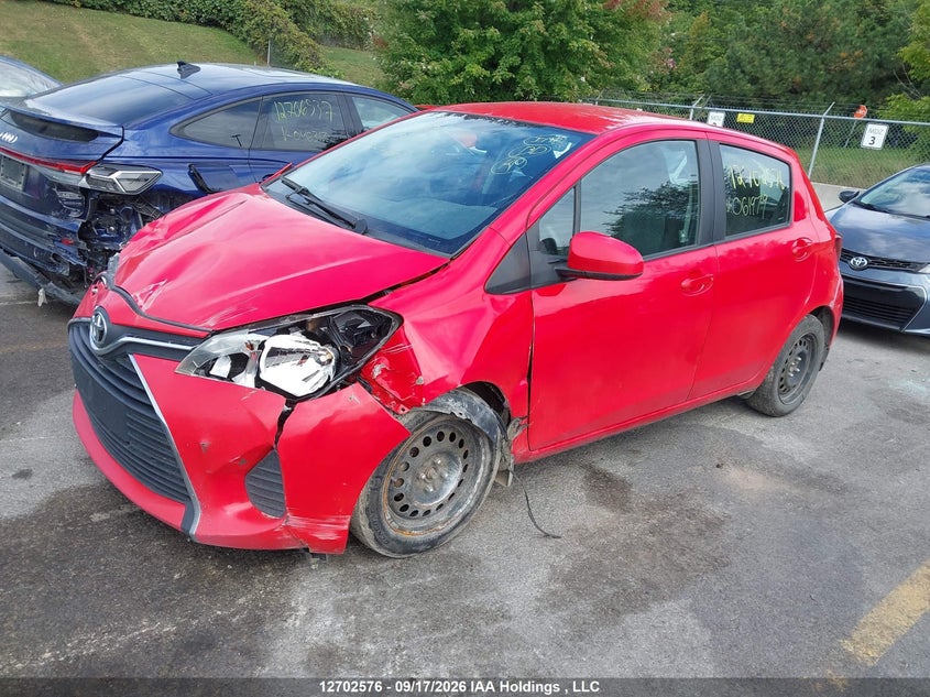 Vin: vnkktud35ga061979, lot: 3108168, toyota yaris le 20162