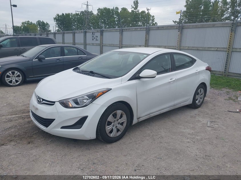 Vin: 5npdh4ae3gh794629, lot: 3108194, hyundai elantra se/sport/limited 20162