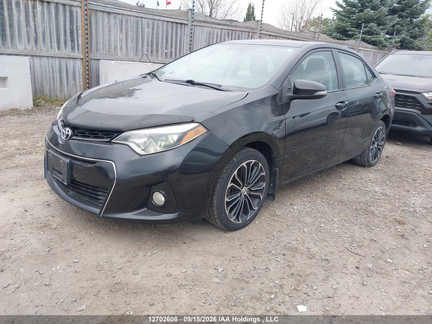 2014 Toyota Corolla, Удар ззаду, IAAI, VIN 2T1BURHE1EC018490 — фото 2