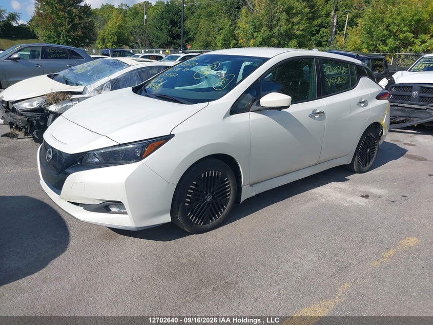 2023 Nissan Leaf, Удар ззаду, IAAI, VIN 1N4CZ1CV9PC551560 — фото 2