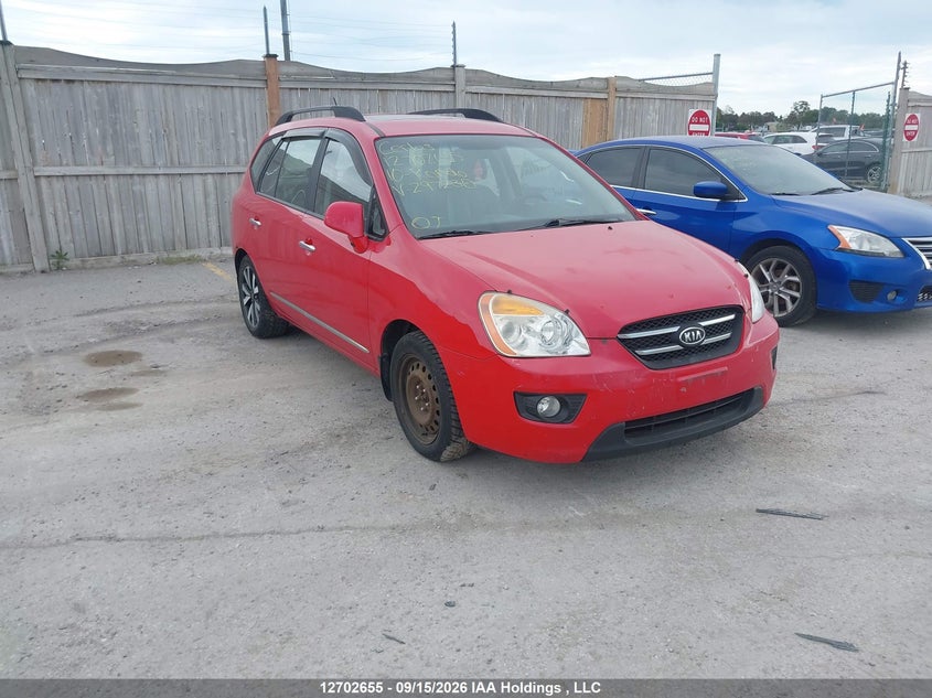 2010 Kia Rondo Ex, Удар сзади, IAAI, VIN KNAHH8C68A7297230