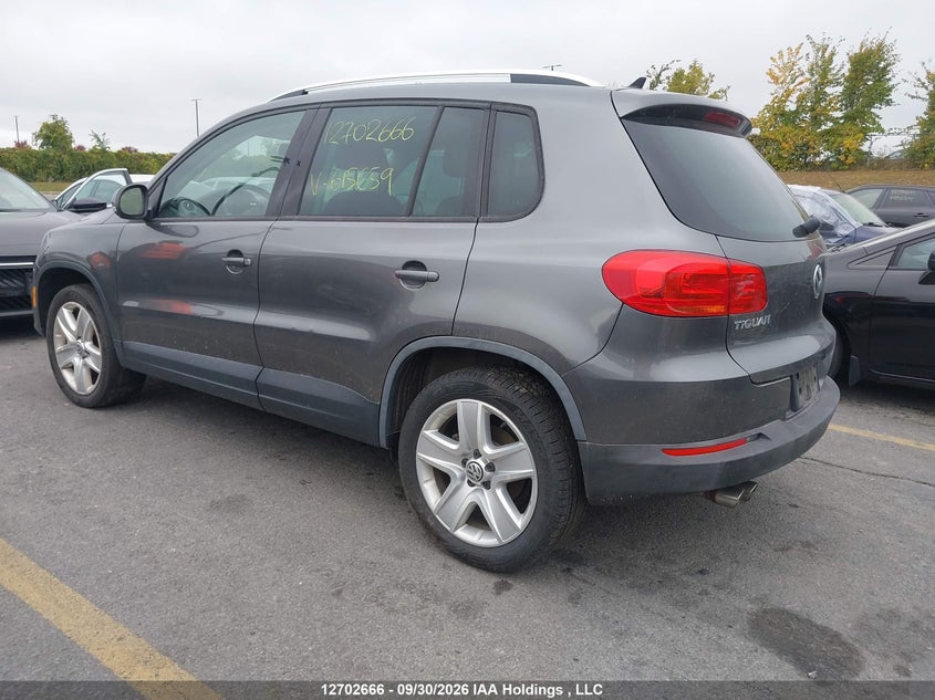 Vin: wvgkv3axxdw615659, lot: 3108258, volkswagen tiguan s 20133