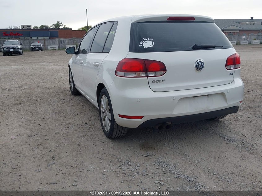 Vin: wvwda7aj7cw294626, lot: 3108285, volkswagen golf 2.5l comfortline/2.5l highline/2.5l sportline/2.5l trendline 20123