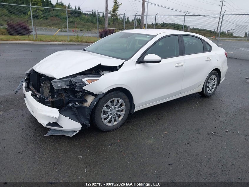 Vin: 3kpf24adxne453568, lot: 3108323, kia forte lx 20222