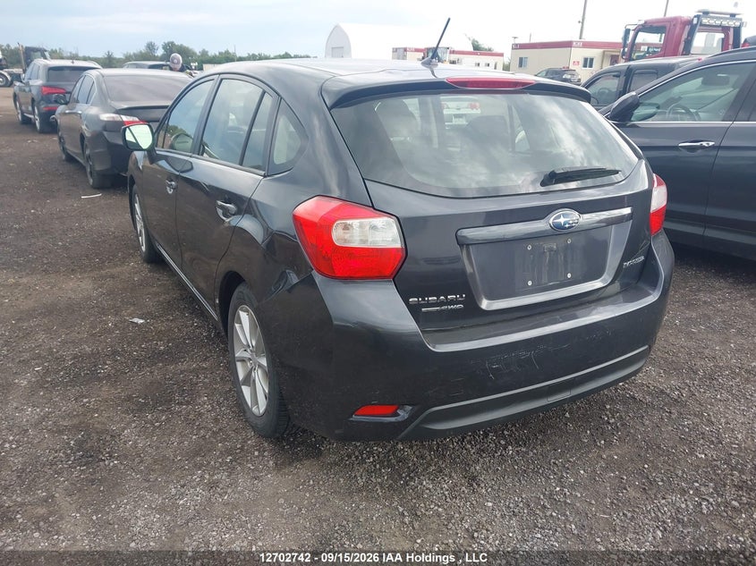 Vin: jf1gpac64ch235092, lot: 3108350, subaru impreza 2.0i touring package 20123