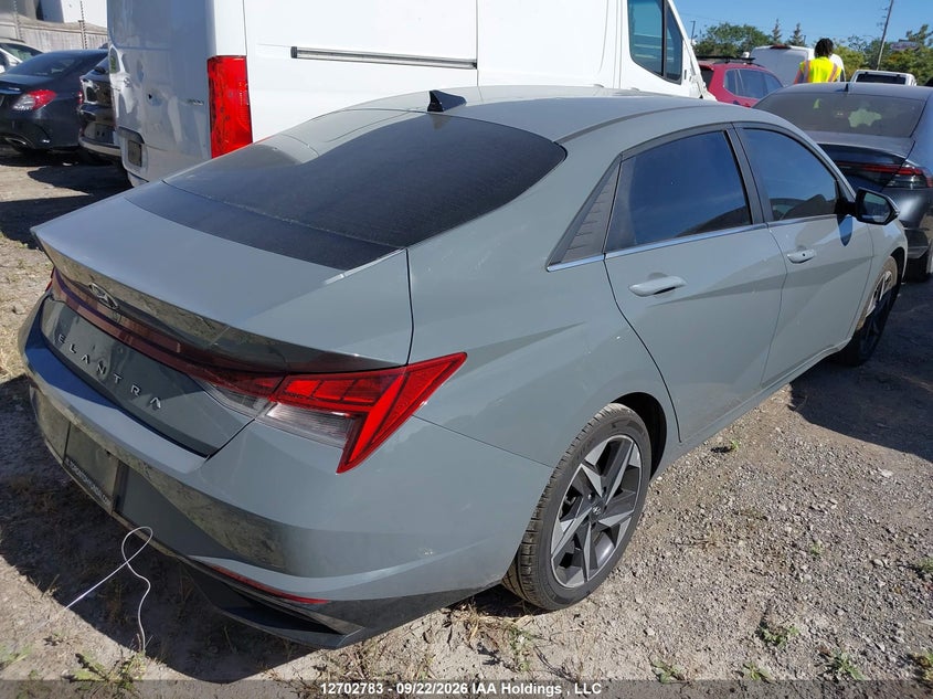 Vin: kmhln4ag2mu172736, lot: 3108393, hyundai elantra sel 20214