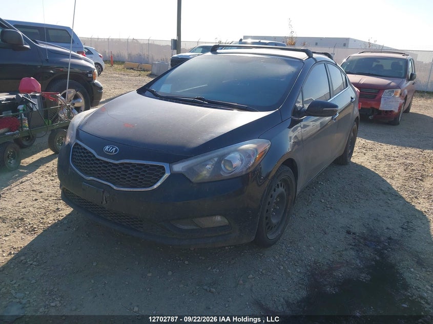Vin: knafx4a88e5229194, lot: 3108397, kia forte ex 20142