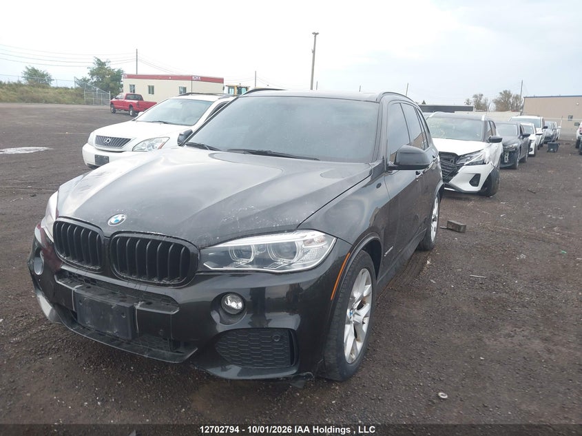 2016 BMW X5 xDrive35D, Затопление, IAAI, VIN 5UXKS4C57G0N13398 — фото 2