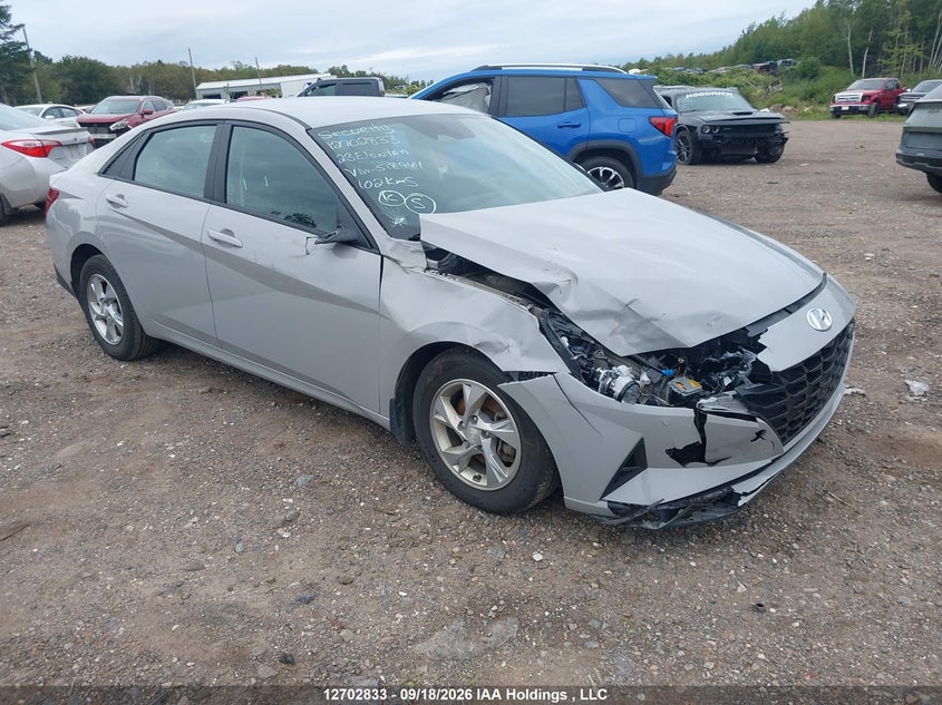 Vin: kmhlm4agxpu518944, lot: 3108462, hyundai elantra essential ivt with hyundai smartsense package 2023 img_1
