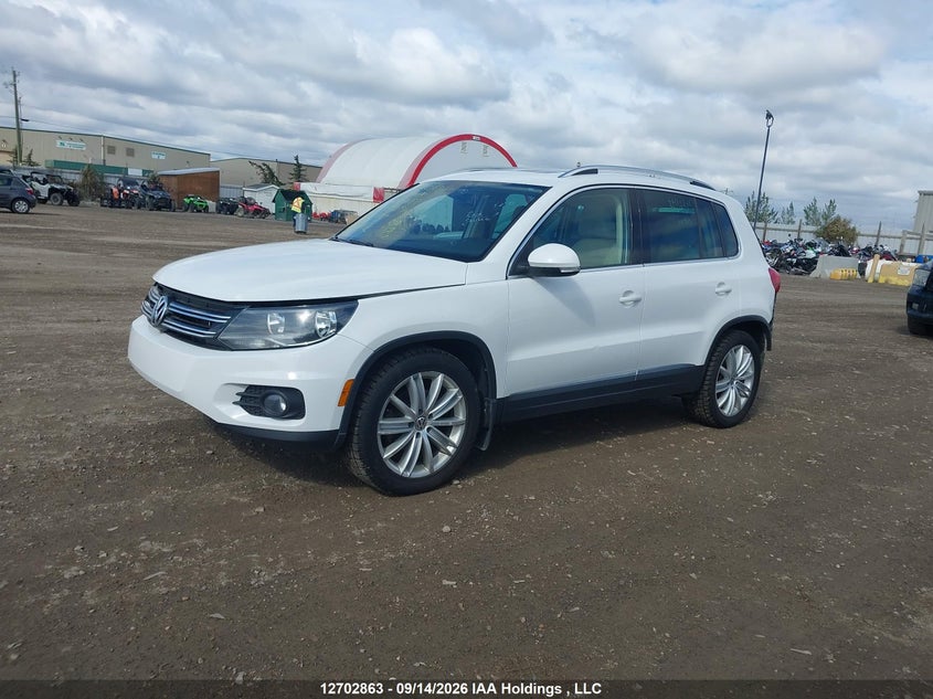 Vin: wvgbv7ax8cw517882, lot: 3108493, volkswagen tiguan s/se/sel 20122