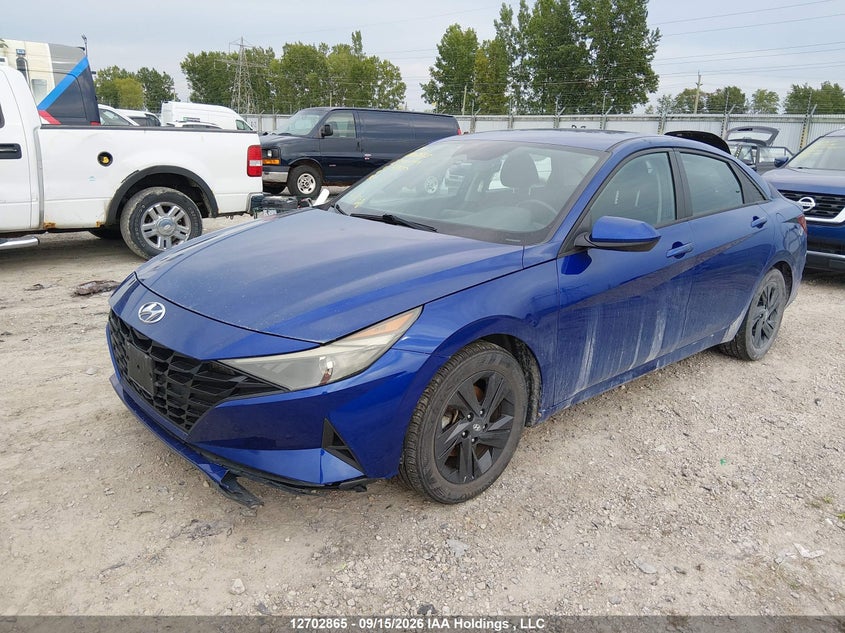 Vin: kmhlm4ag1mu104477, lot: 3108495, hyundai elantra sel 20212