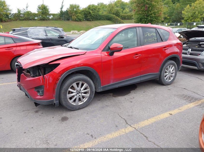 2016 Mazda Cx-5, Front, IAAI, VIN JM3KE4CY9G0919029 — photo 2
