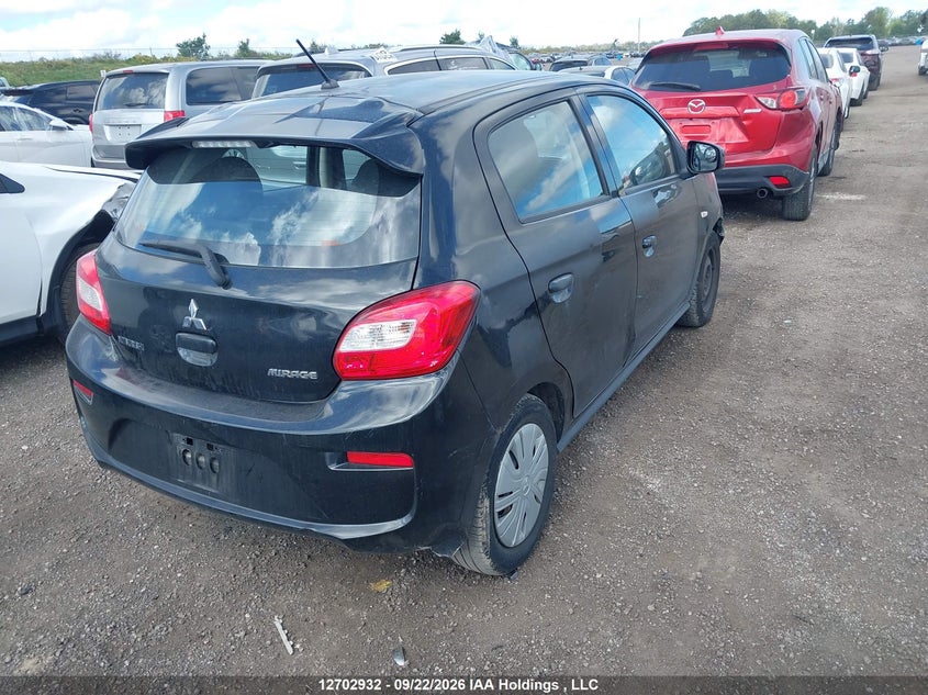Vin: ml32a3hj8hh003877, lot: 3108563, mitsubishi mirage es 20174