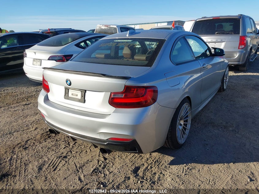 Vin: wba1f5c50evw98074, lot: 3108574, bmw 228i 20144