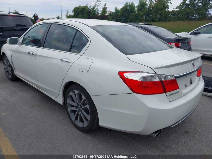 Vin: 1hgcr2f50ea811351, lot: 3108589, honda accord sport 20143