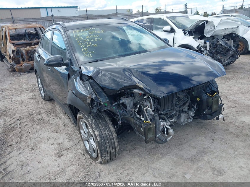 Vin: km8k2cab5pu042831, lot: 3108593, hyundai kona se 2023 img_1