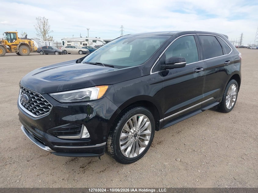 Vin: 2fmpk4k95mba30381, lot: 3108661, ford edge titanium 20212