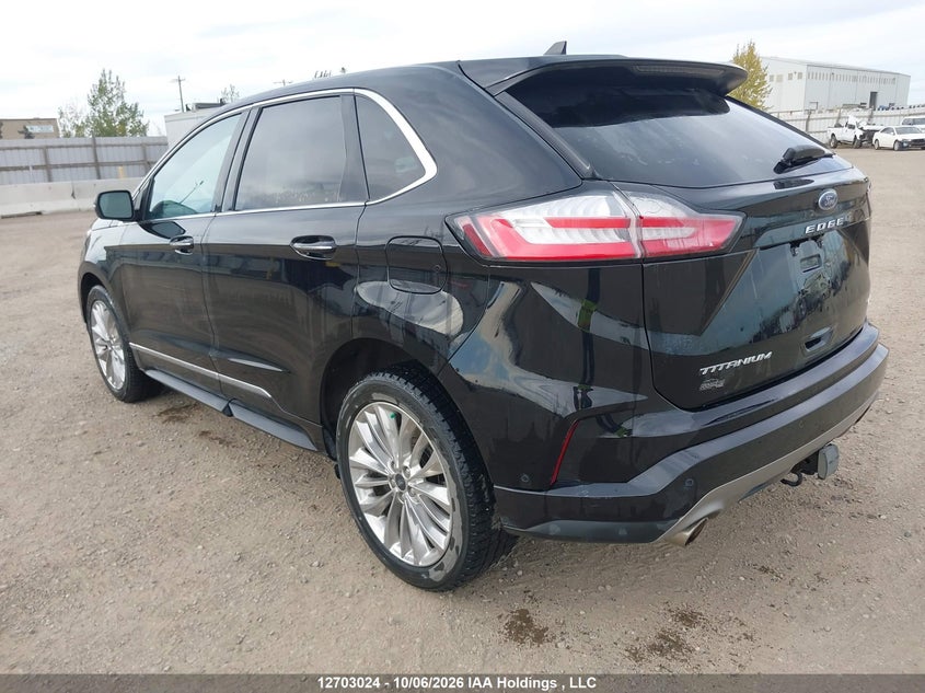 Vin: 2fmpk4k95mba30381, lot: 3108661, ford edge titanium 20213
