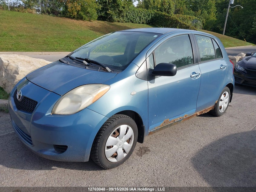 2007 Toyota Yaris, Благотворительность, IAAI, VIN JTDKT923575047131 — фото 2