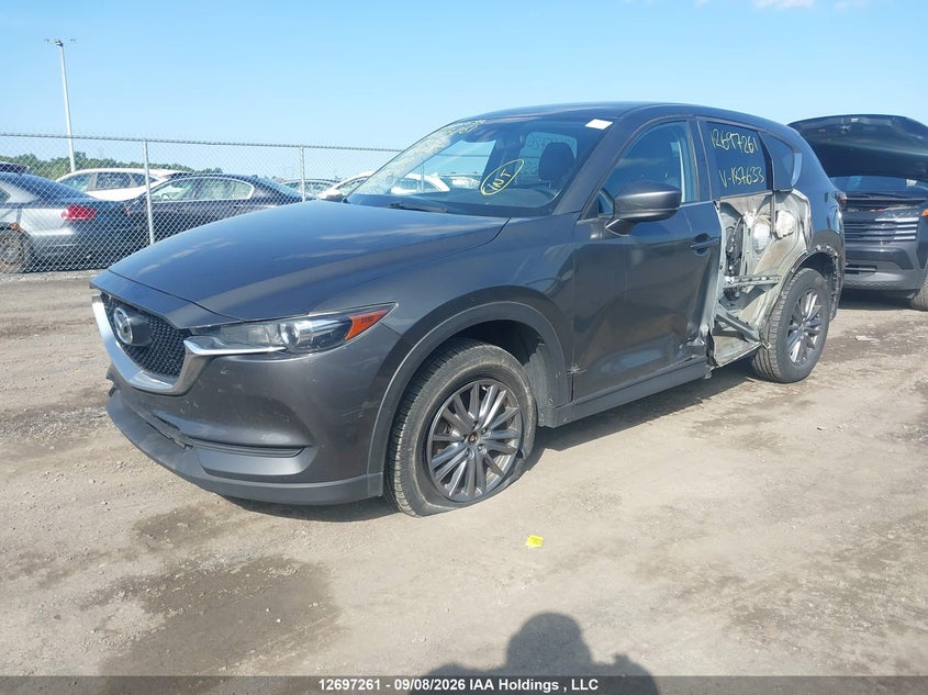 2017 Mazda CX-5, Left Side, IAAI, VIN JM3KFBCL1H0187633 — photo 2
