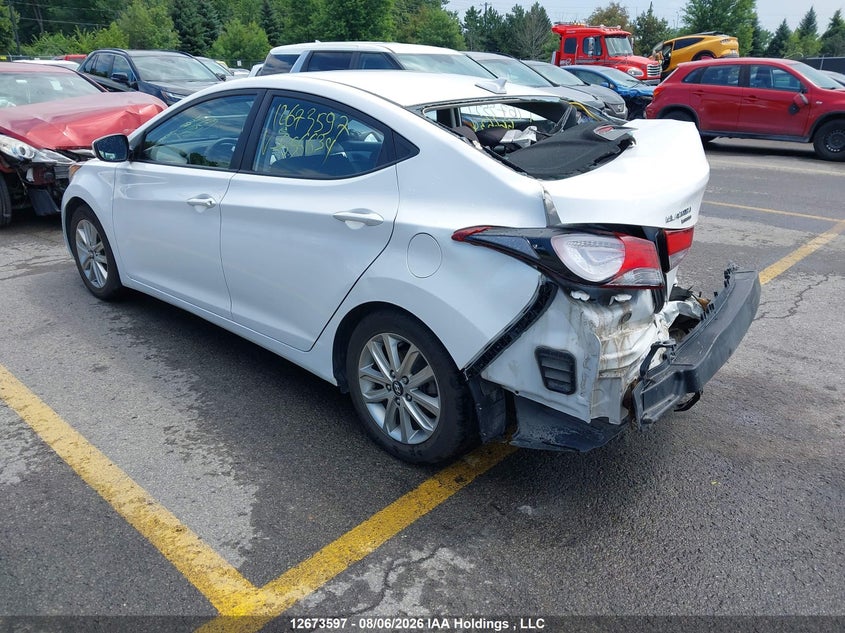 Vin: kmhdh4aexgu556634, lot: 3108716, hyundai elantra sport appearance 20163