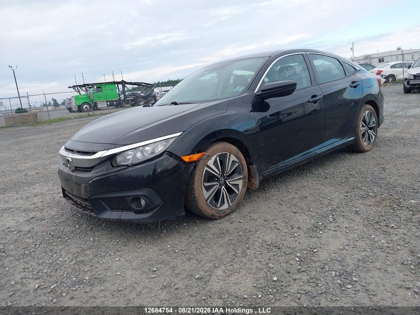 Vin: 2hgfc1f42jh102786, lot: 3108724, honda civic ex-t 20182