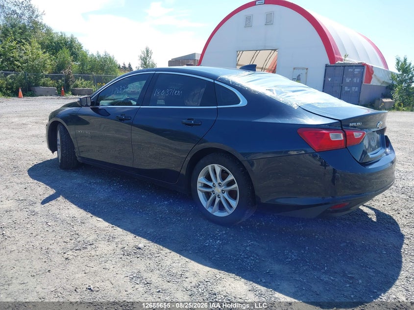 Vin: 1g1ze5st1hf111476, lot: 3108725, chevrolet malibu 1lt 20173