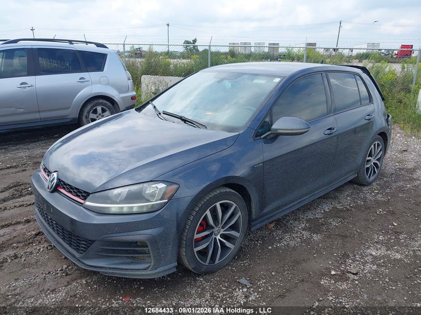 Vin: 3vw447au7jm295464, lot: 3108729, volkswagen golf gti 5-door/5-door autobahn 20182