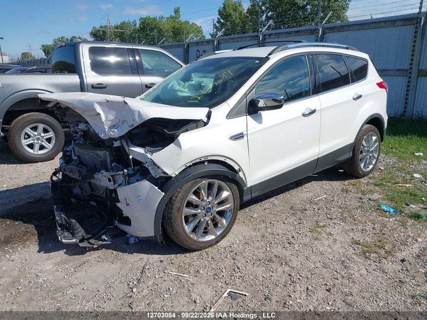 2016 Ford Escape, Удар спереду, IAAI, VIN 1FMCU0GX3GUA24456 — фото 2