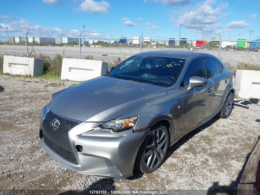 2016 Lexus Is 300 300, Front, IAAI, VIN JTHCM1D24G5001604 — photo 2