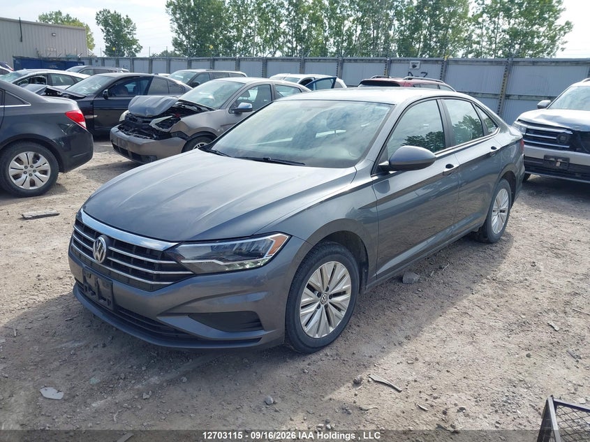 Vin: 3vwc57bu2km149353, lot: 3108776, volkswagen jetta s/se/r-line 20192