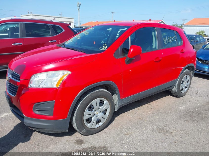 Vin: 3gncjkeb7el124977, lot: 3108777, chevrolet trax ls 20142