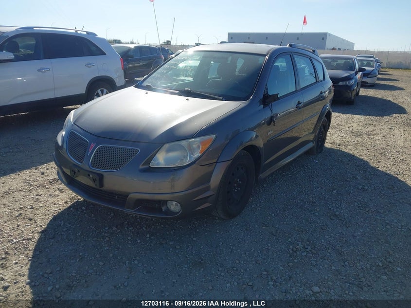 2006 Pontiac Vibe, Удар сзади, IAAI, VIN 5Y2SL65816Z443263 — фото 2