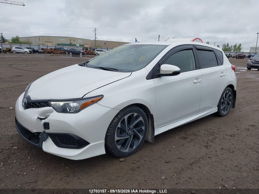 2017 Toyota Corolla Im, Front, IAAI, VIN JTNKARJEXHJ538940 — photo 2