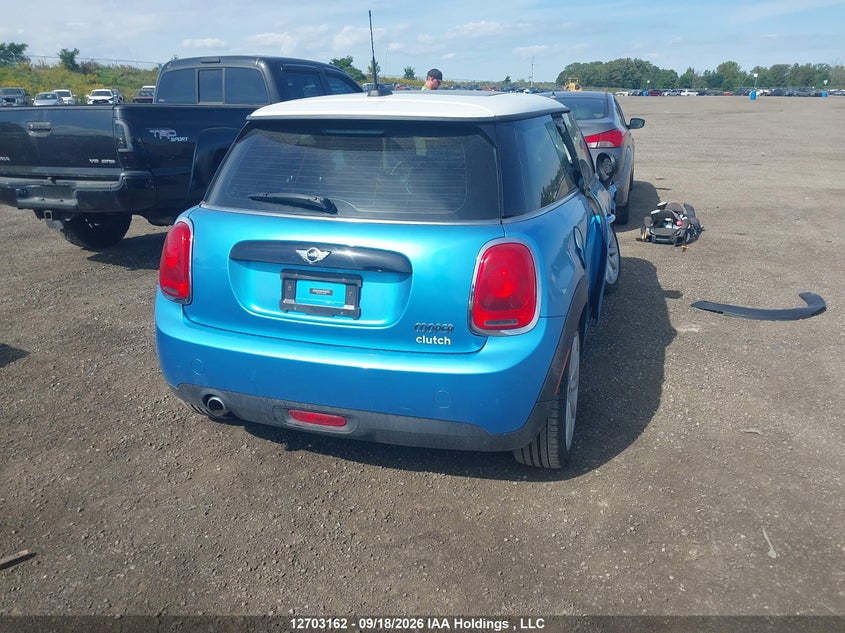 Vin: wmwxp5c56j3c65634, lot: 3108836, mini 3 door cooper 20184