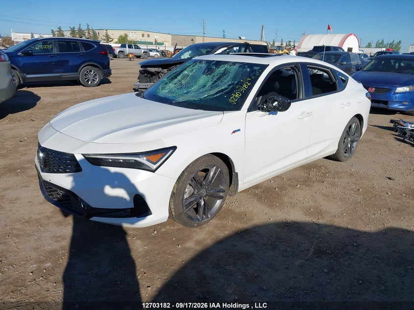2024 Acura Integra A-Spec, Theft Recovery, IAAI, VIN 19UDE4H30RA800315 — photo 2