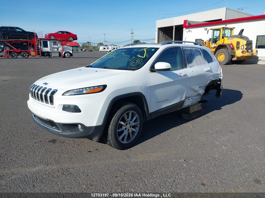2017 Jeep Cherokee, Лівий бік, IAAI, VIN 1C4PJMDS7HD217175 — фото 2