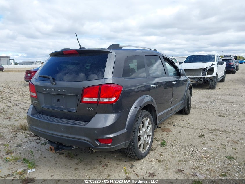 Vin: 3c4pddfg4et125074, lot: 3108902, dodge journey r/t 20144