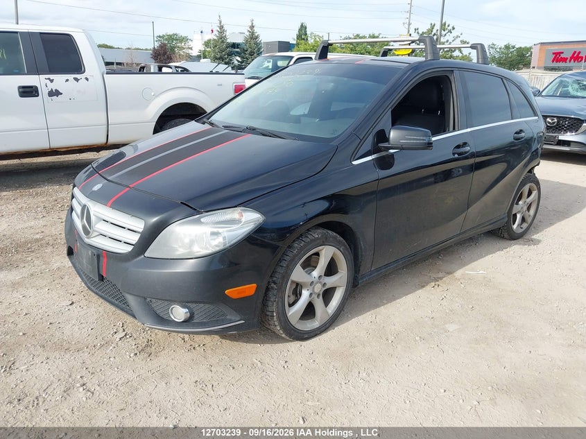 Vin: wddmh4eb6dj174494, lot: 3108915, mercedes-benz b250 20132