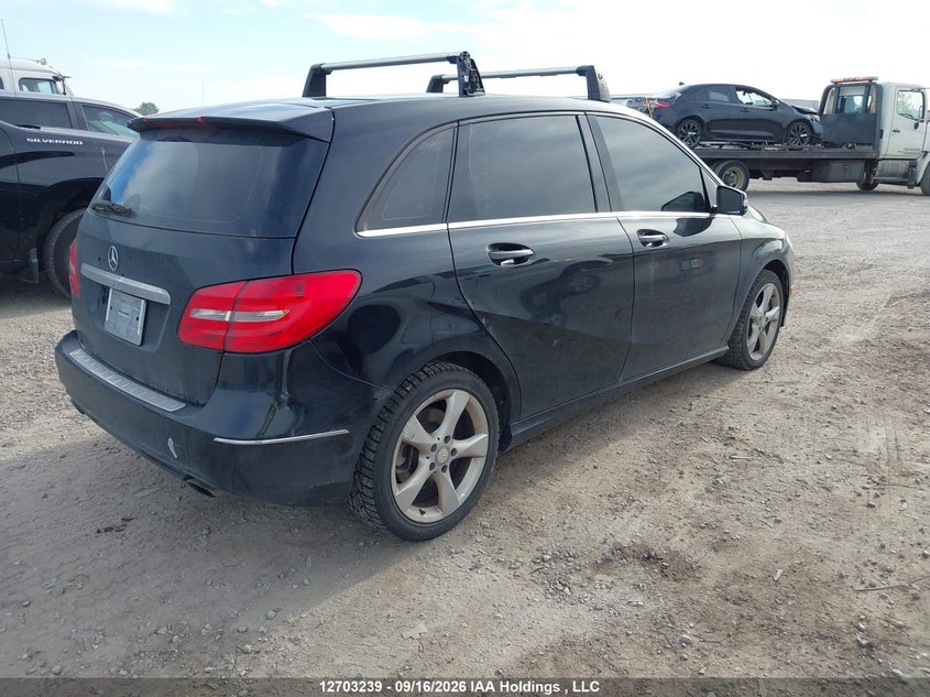 Vin: wddmh4eb6dj174494, lot: 3108915, mercedes-benz b250 20134