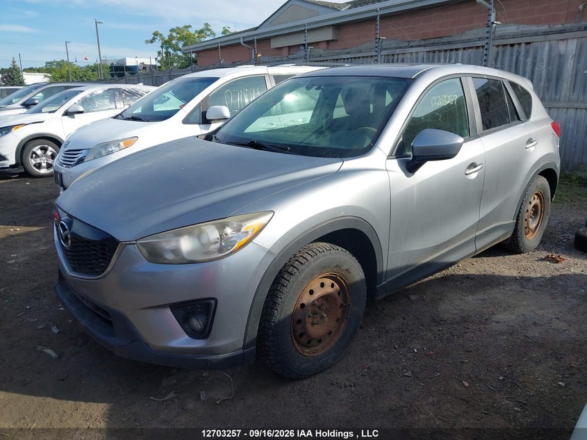 Vin: jm3ke2cy3e0350860, lot: 3108933, mazda cx-5 touring 20142