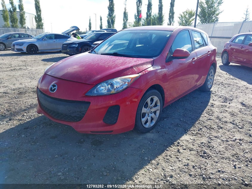 Vin: jm1bl1kf4d1829502, lot: 3108958, mazda mazda3 gx 20132